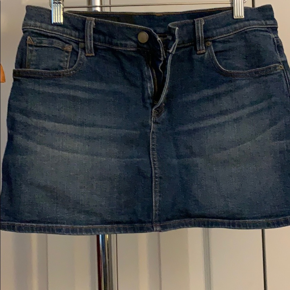 Denim skirt